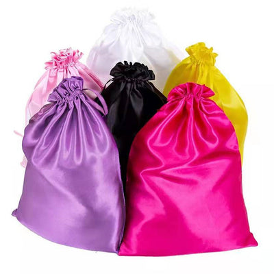 Wig Bag Drawstring Drawstring Satin Jewelry Organizer